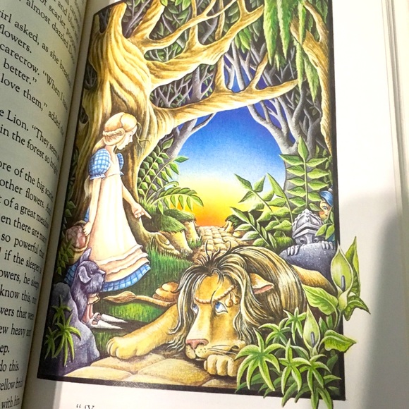 WIZARD OF OZ VTG 80s HARDCOVER CHAPTER BOOK BUNDLE - Picture 9 of 15